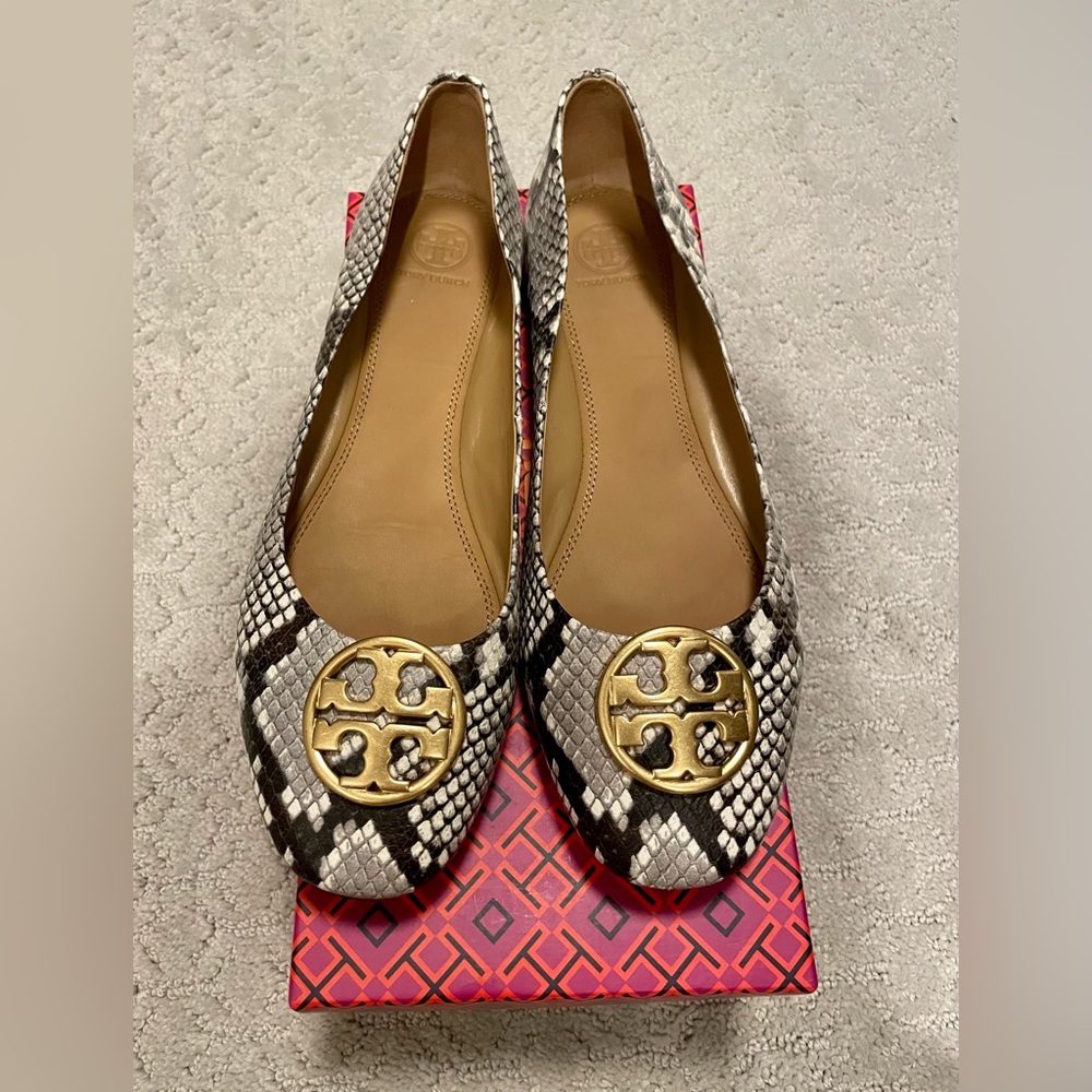 Tory Burch Chelsea Embossed Ballet Flat